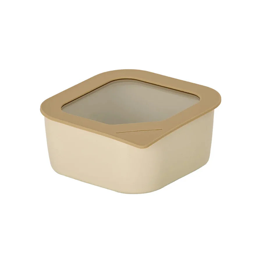 Fika One Porcelain Container - Square 900ml Cream